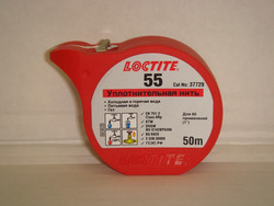 Герметизирующая нить для газа и питьвой воды, 50 м. от Loctite купить в Ижевске по низким ценам