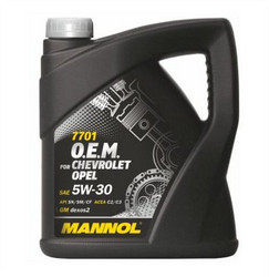    Mannol O.E.M. for Chevrolet Opel 5W-30,   -  