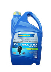    Ravenol  4-T . Outboardoel 4T SAE 10W-30 (5) new,   -  