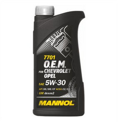    Mannol O.E.M. for Chevrolet Opel 5W-30,   -  