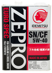    Idemitsu Zepro Euro Spec Sn/Cf 5W40 4,   -  