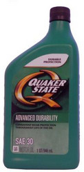    Quaker state Advanced Durability SAE 30 Motor Oil,   -  