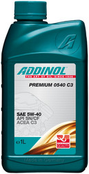 Купить моторное масло Addinol Premium 0540 C3 5W-40, 1л,  в интернет-магазине в Ижевске