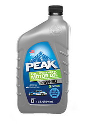    Peak Full Synthetic Motor Oil 5W-20 (0,946),   -  