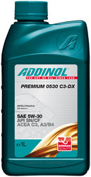 Купить моторное масло Addinol Premium 0530 C3-DX 5W-30, 1л,  в интернет-магазине в Ижевске