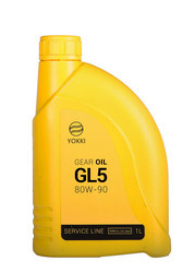 Купить трансмиссионное масло Yokki Gear Oil 80W90 GL-5, в интернет-магазине в Ижевске